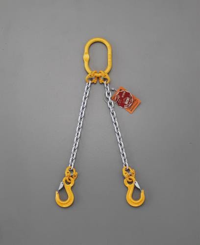 スリングチェーン(2本懸け) 4.3tonx1.5m EA981VD-31A 4548745664072【別送品】