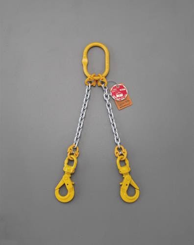 スリングチェーン(2本懸け) 2.7tonx1.5m EA981VD-45A 4548745664133【別送品】
