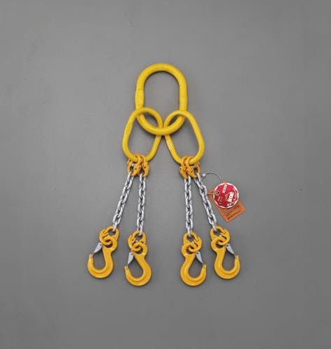 スリングチェーン(4本懸け) 2.5tonx1.5m EA981VE-11A 4548745664195【別送品】