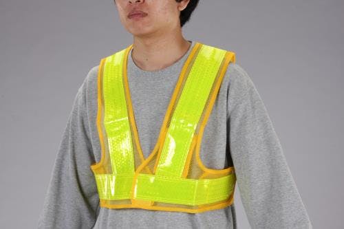 LED安全ベスト(黄/黄) EA983R-101 4548745717297【別送品】