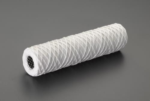 ESCO  250mm 工業用カートリッジフィルター(10μm) EA997KG-5 4548745720402(CDC)【別送品】