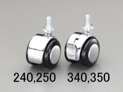 東信製作所(トーシン) キャスター(ツインホイール) 50mm EA986TF-250 4548745733648【別送品】