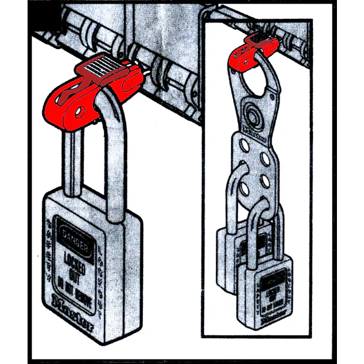 ESCO 45x18x22mm 電気ブレーカーロックアウト EA983T-35 4548745747836(CDC)【別送品】