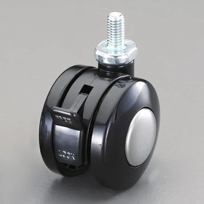 東信製作所(トーシン) 40mm キャスター(ツインホイール・ブレーキ付) EA986TB-340 4548745751918(CDC)【別送品】