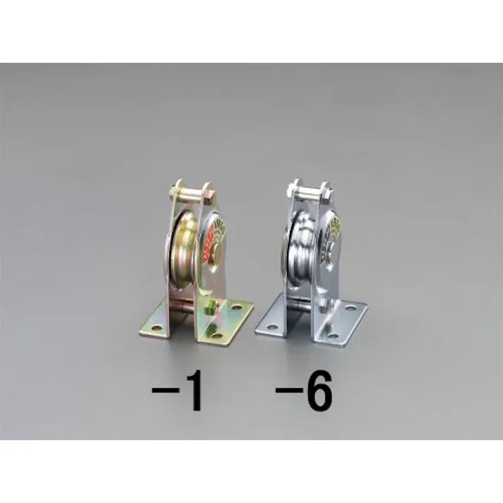 スリーエッチ 50mm/125kg 縦型固定滑車(1車/メタル) EA987HS-1 4548745761139(CDC)【別送品】