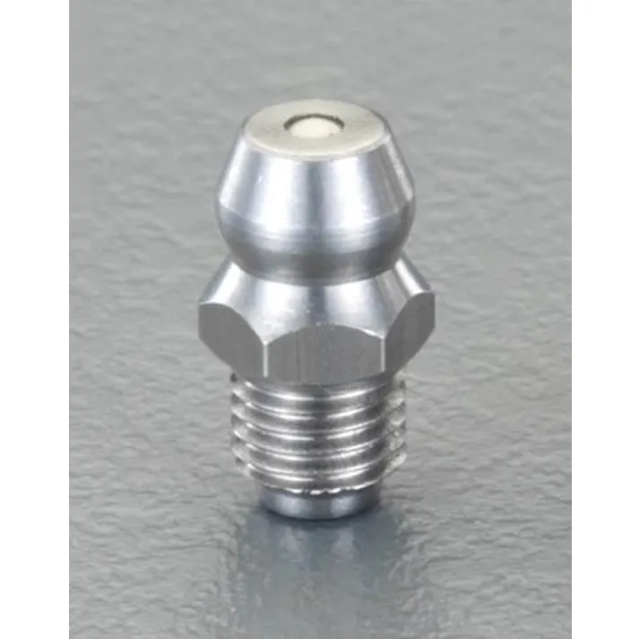 ESCO G 1/8" (直) グリースニップル(ステンレス製) EA991CZ-301 4548745768411(CDC)【別送品】