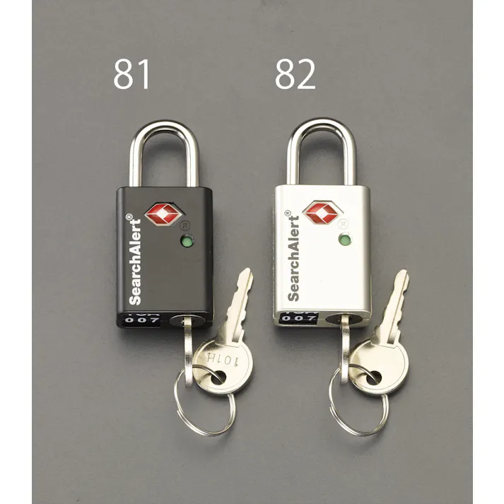 ESCO 33mm パドロック(ブラック) EA983S-81 4548745859713(CDC)【別送品】