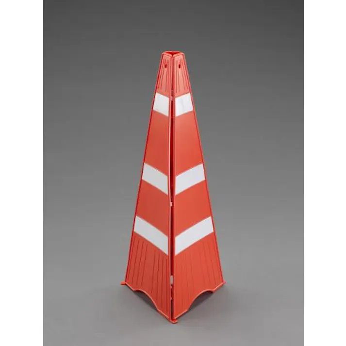 ユニット(UNIT) 265x660mm 折りたたみ式コーン(ウエイト付) EA983FF-502 4548745877458(CDC)【別送品】