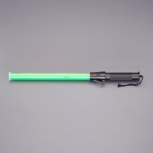 ミズケイ LED誘導灯(緑色/540x34mm) [単2x3本] EA983FR-107 4548745898255【別送品】