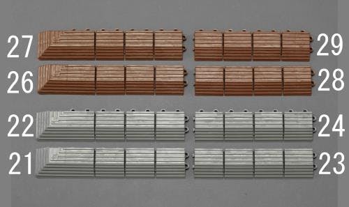 テラモト 中ふち(雄/灰) 75x300mm EA997RX-23 4548745912166【別送品】