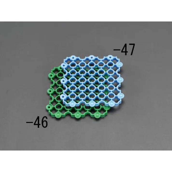 テラモト すのこ(プラスチック製/青) 150x150mm EA997RJ-47 4548745919172【別送品】