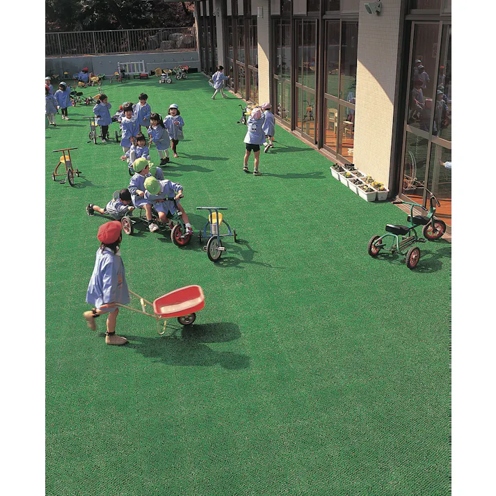 テラモト 業務用人工芝 300x300mm EA997RK-40 4548745921823【別送品】