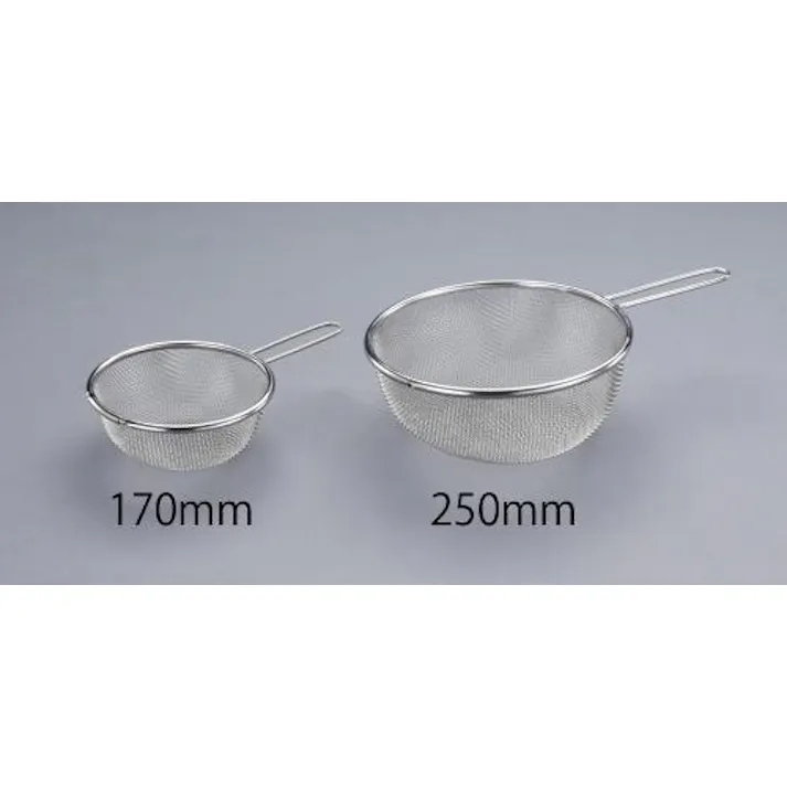 ESCO φ250/0.36mm/16メッシュ ろ過網(柄付・ステンレス製) EA992CL-45 4548745927146(CDC)【別送品】