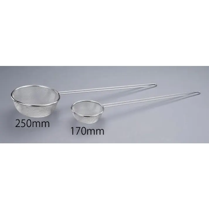 ESCO φ170/0.42mm/ 8メッシュ こし網(柄付・ステンレス製) EA992CM-63 4548745928259(CDC)【別送品】