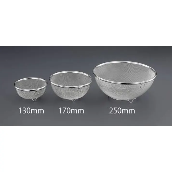 ESCO φ170/0.35mm/20メッシュ ろ過網(座付・ステンレス製) EA992CJ-3 4548745940220(CDC)【別送品】