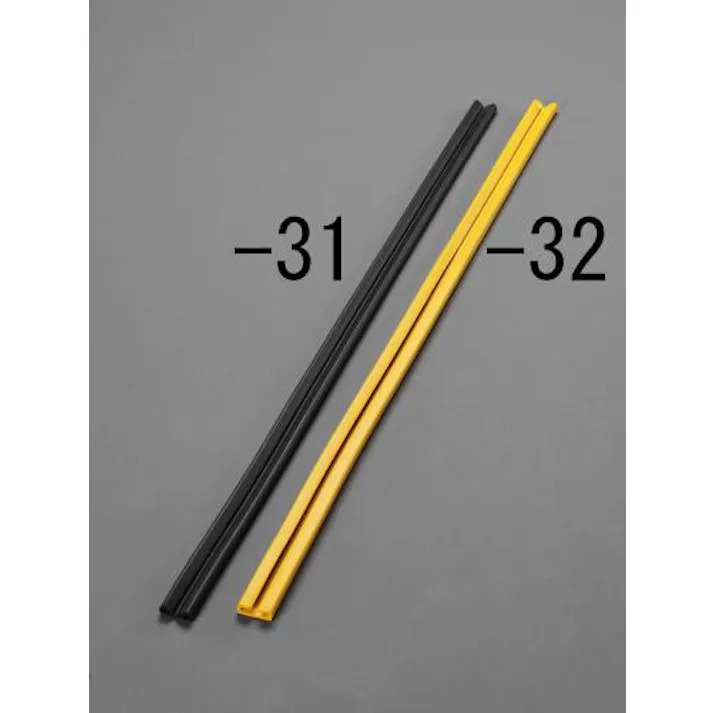 カーボーイ 35x14x1000mm バンパークッション(黒) EA983FM-31 4548745962963(CDC)【別送品】
