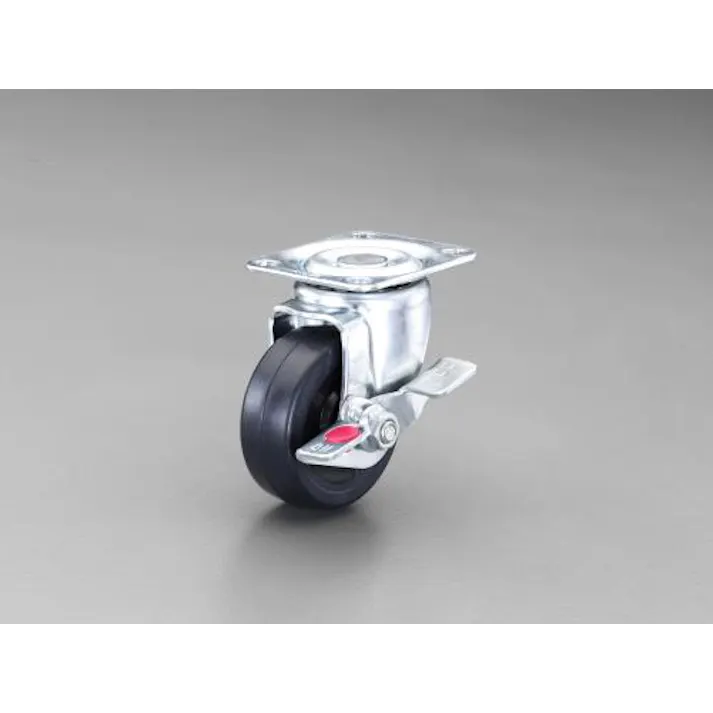 ナンシン 50mm キャスター(自在金具・ブレーキ付) EA986PT-21 4548745974485(CDC)【別送品】