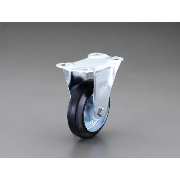 ナンシン 100mm キャスター(固定金具付) EA986PT-31 4548745974515(CDC)【別送品】