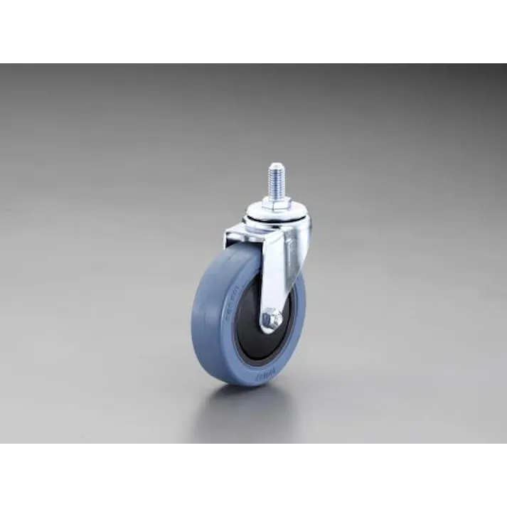 ナンシン キャスター(自在金具・微音・ねじ付) 75mm EA986PT-181 4548745978773【別送品】