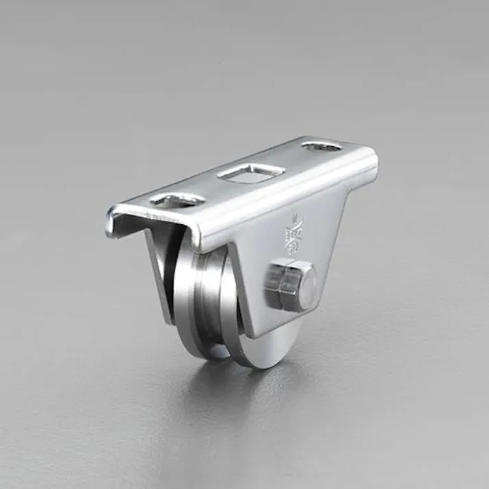 ESCO 100mm 戸車(重量用・ステンレス製) EA986RB-100 4548745995015(CDC)【別送品】