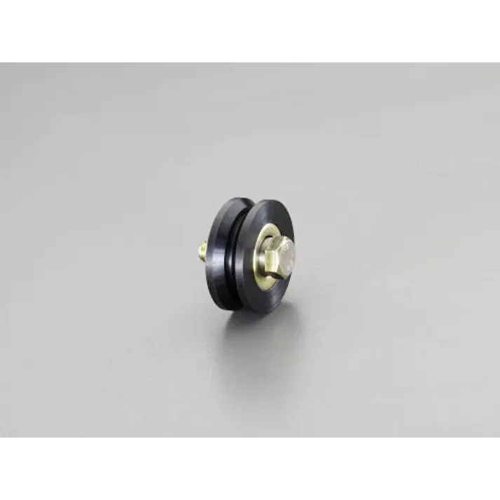 ヤボシ 50mm 戸車車輪(重量用・V型) EA986RA-205 4548745996111(CDC)【別送品】