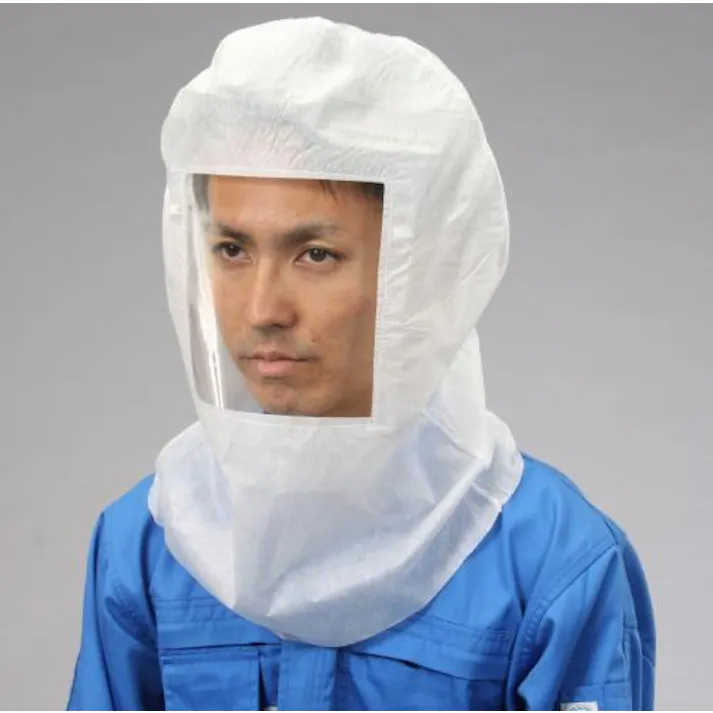 ESCO 使い捨て頭巾(SMS不織布/10枚) EA996AW-1 4550061014356(CDC)【別送品】