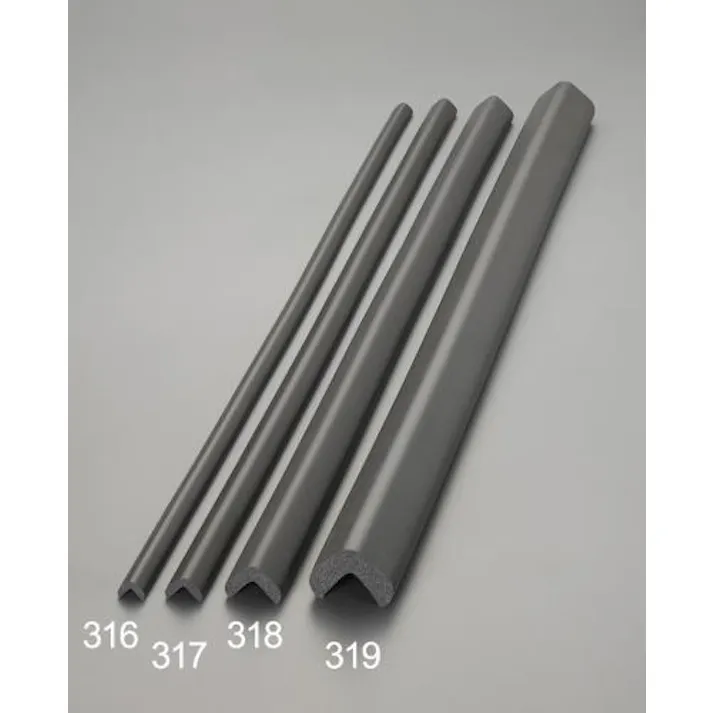 カーボーイ 31x31x900mm クッションガード(油面用/黒/2個) EA983FE-318 4550061015438(CDC)【別送品】