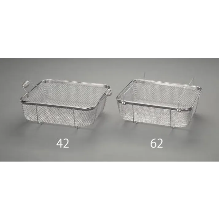 ESCO 370x315x100mm 部品洗浄ざる(ステンレス製) EA992CE-62 4550061029770(CDC)【別送品】