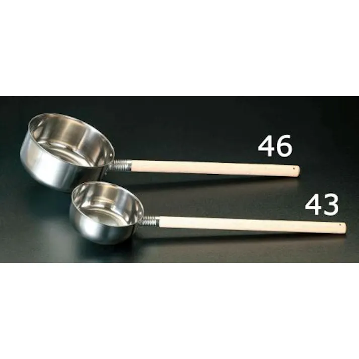 ESCO 240ml ひしゃく(ステンレス製) EA991X-41 4550061031858(CDC)【別送品】