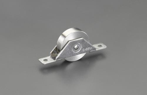 戸車(平型・ステンレス製) 36mm/50kg EA986RY-37 4550061032756【別送品】