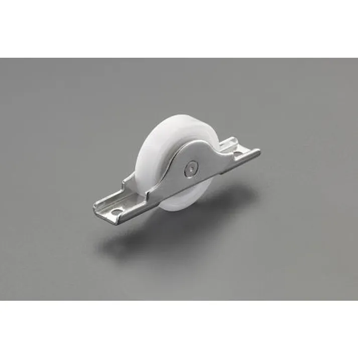 ESCO 33mm/30kg 戸車(平型・ナイロン製) EA986RY-16 4550061036563(CDC)【別送品】