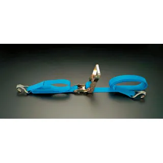 ベルト荷締機(ラチェット式) 50mmx6.0m/750kg EA982AC-25 4550061056875【別送品】