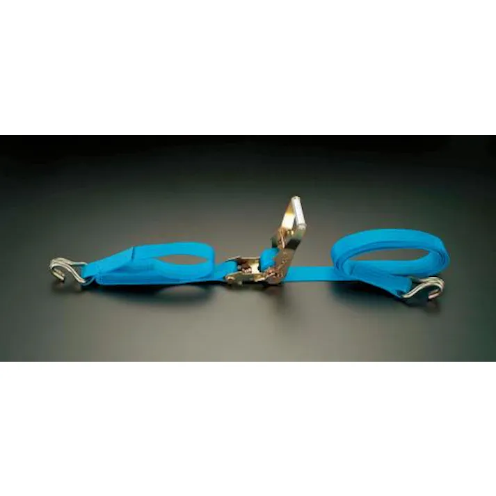 ベルト荷締機(ラチェット式) 50mmx6.0m/750kg EA982AC-25 4550061056875【別送品】