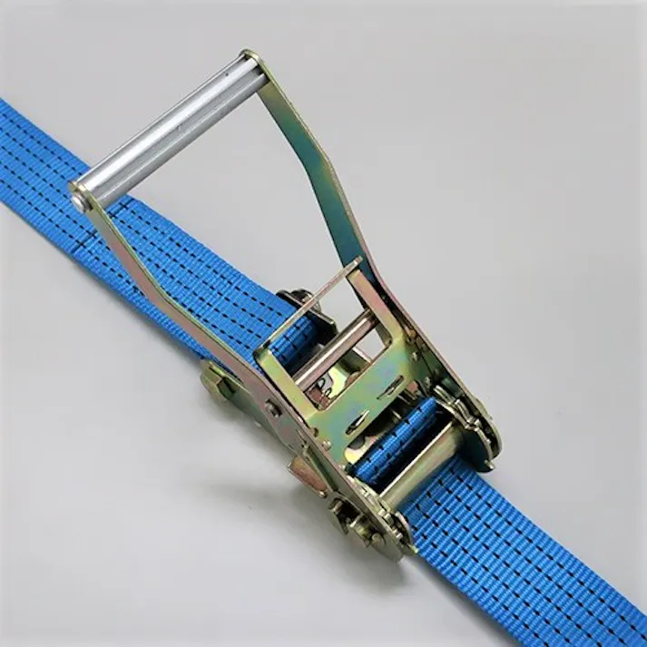 ベルト荷締機(ラチェット式) 50mmx6.0m/750kg EA982AC-25 4550061056875【別送品】