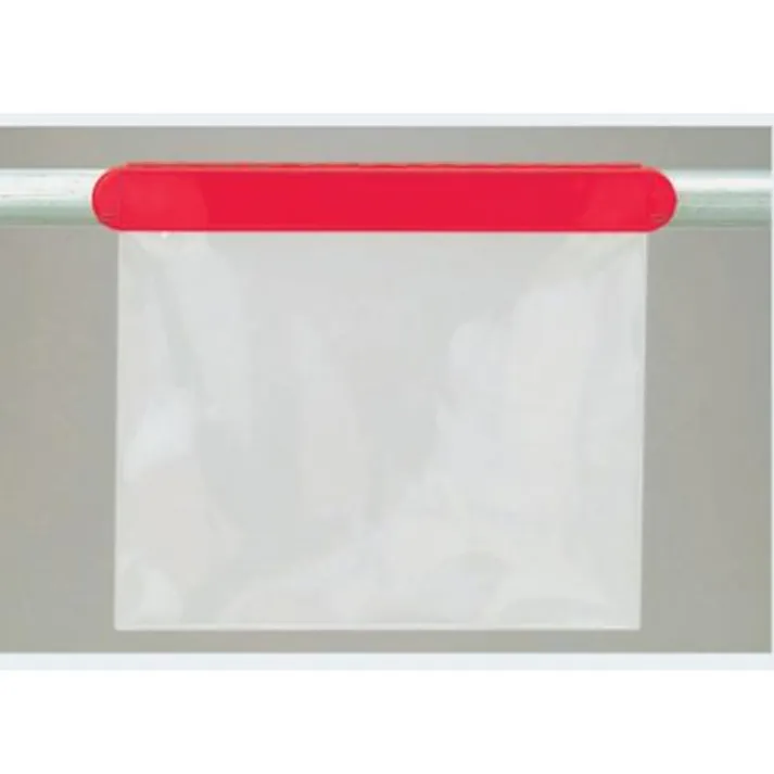 ユニット(UNIT) ワンタッチ取付標識(赤色) 450x355mm EA983DH-31 4550061068076【別送品】