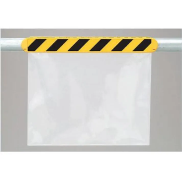 ユニット(UNIT) 450x355mm ワンタッチ取付標識(トラ色) EA983DH-33 4550061068090(CDC)【別送品】