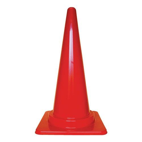 ESCO  380x380x700mm コーン(赤/反射無/10本) EA983FT-703 4550061076613(CDC)【別送品】