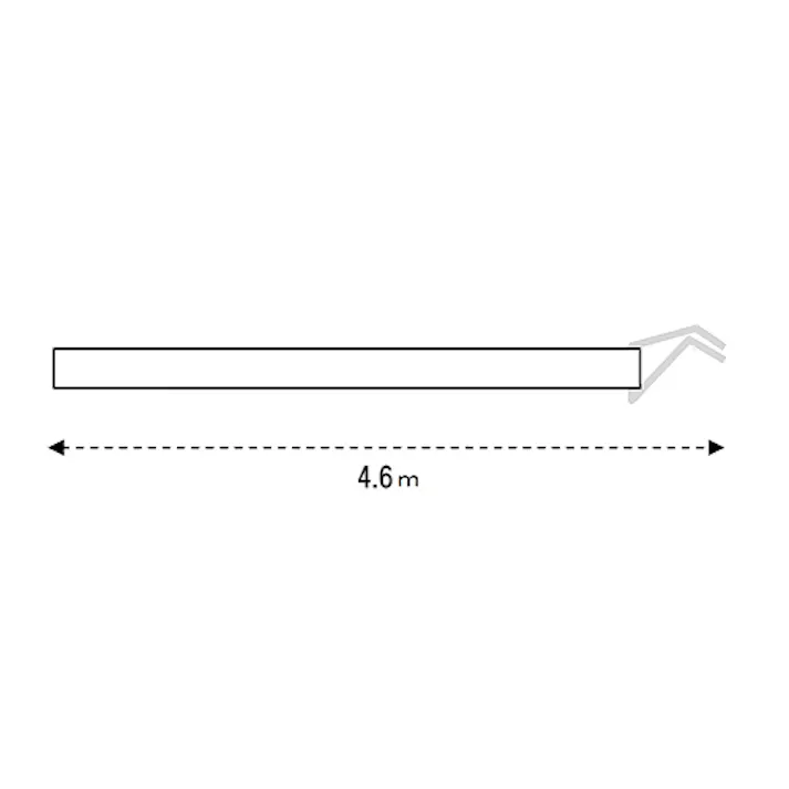 ベルト荷締機(ラチェット式/グレー) 750kg/45mmx4.6m EA982BB-15B 4550061083888【別送品】