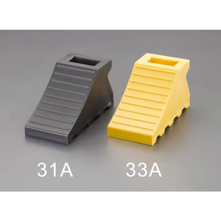 ESCO 110x235x125mm タイヤストッパー(黄) EA984VA-33A 4550061085431(CDC)【別送品】