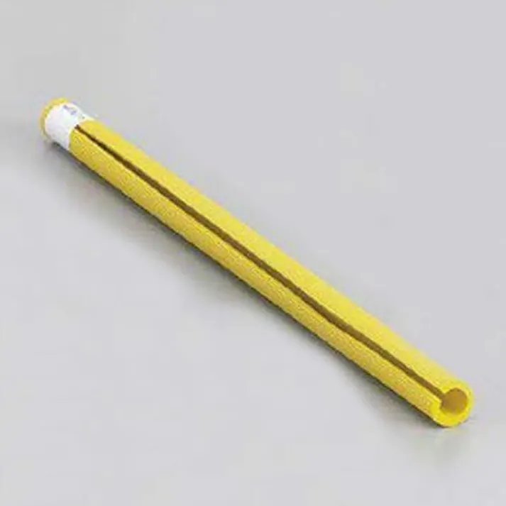 ESCO φ18x450mm クッションガード(丸型/黄) EA983FF-302 4550061101278(CDC)【別送品】