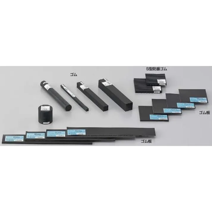 ESCO 50x300x1.0mm ゴム板(粘着付) EA997XC-246 4550061101650(CDC)【別送品】