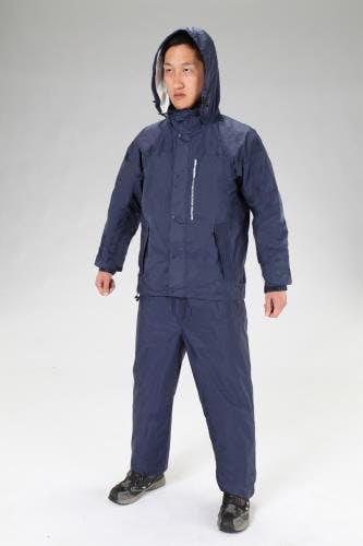 透湿型レインウェアー(ネイビー) [3L] EA996XB-74 4550061150313【別送品】