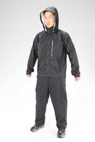 透湿型レインウェアー(ブラック) [3L] EA996XB-79 4550061150771【別送品】