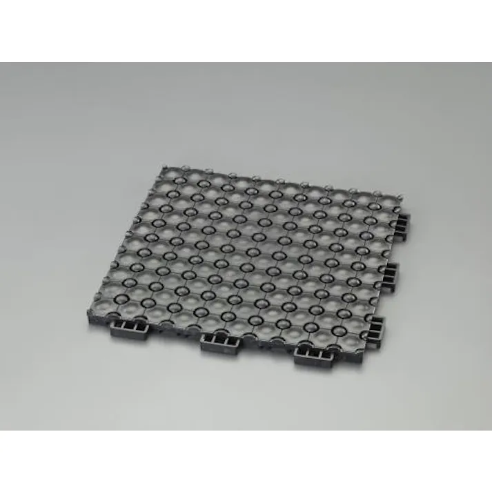 テラモト 300x 300mm 疲労軽減マット(連結式/黒) EA997RB-171 4550061156438(CDC)【別送品】