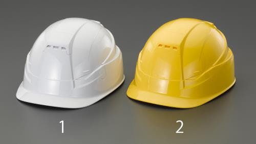 トーヨーセフティー 防災用ヘルメット・黄(折畳式/収納袋付) EA998AJ-2 4550061158395(CDC)【別送品】