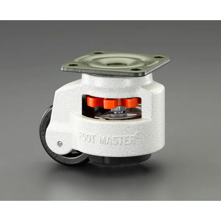 ユーエイキャスター レベリングキャスター(ブレーキ付・自在) 75mm/800kg EA986TL-1 4550061162620【別送品】