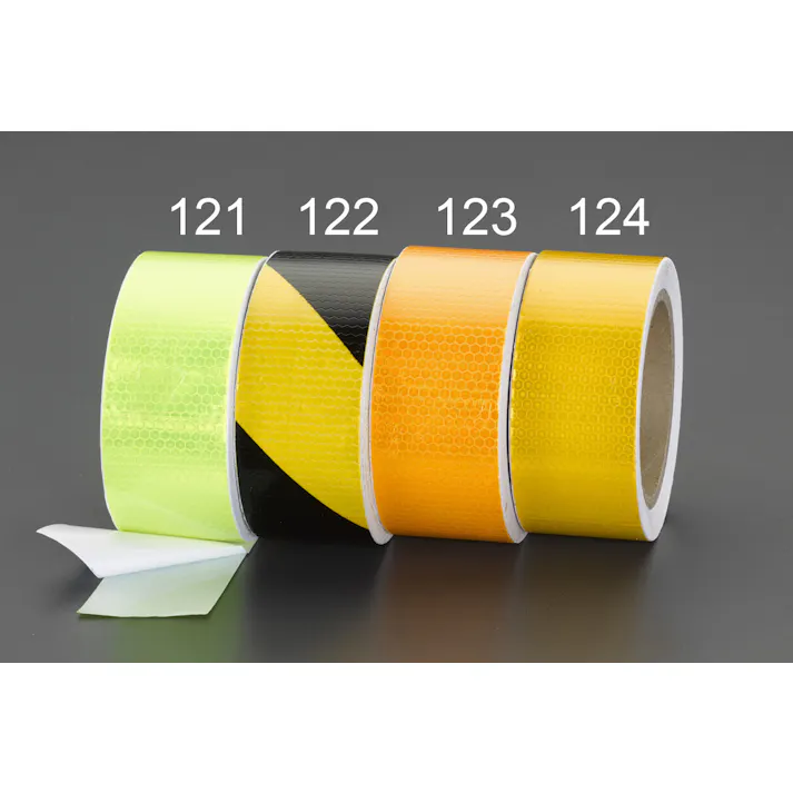 ハイレベル反射テープ(レモンイエロー) 50mmx10m EA983F-121 4550061171455【別送品】