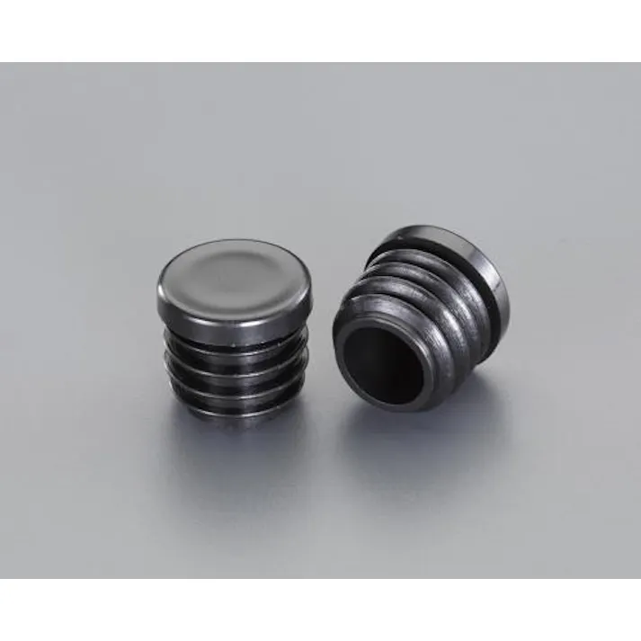 ESCO φ35mm 丸型保護キャップ(クロ/2個) EA983FP-36 4550061204269(CDC)【別送品】