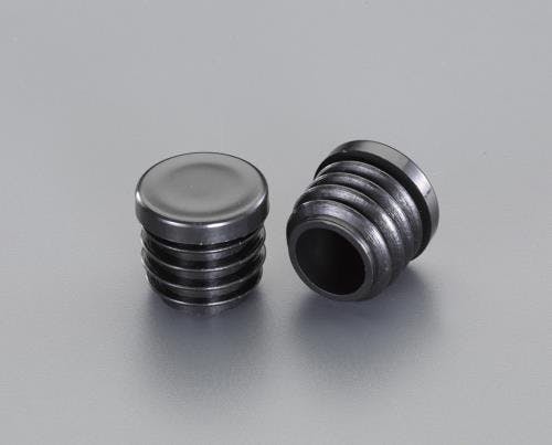 丸型保護キャップ(クロ/4個) φ32mm EA983FP-35 4550061204313【別送品】