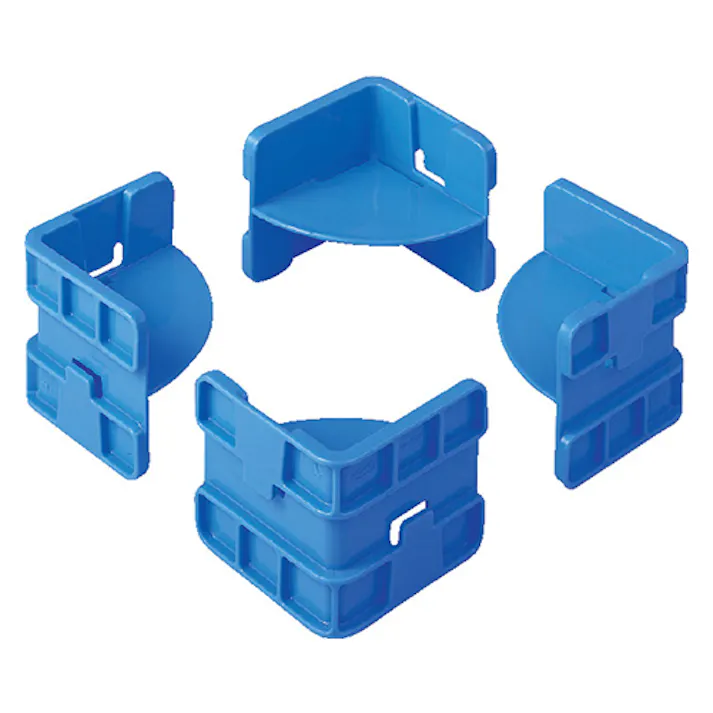 三甲(サンコー) 荷崩れ防止用コーナー(4個) 100x100x90mm EA985PL-1 4550061210697【別送品】